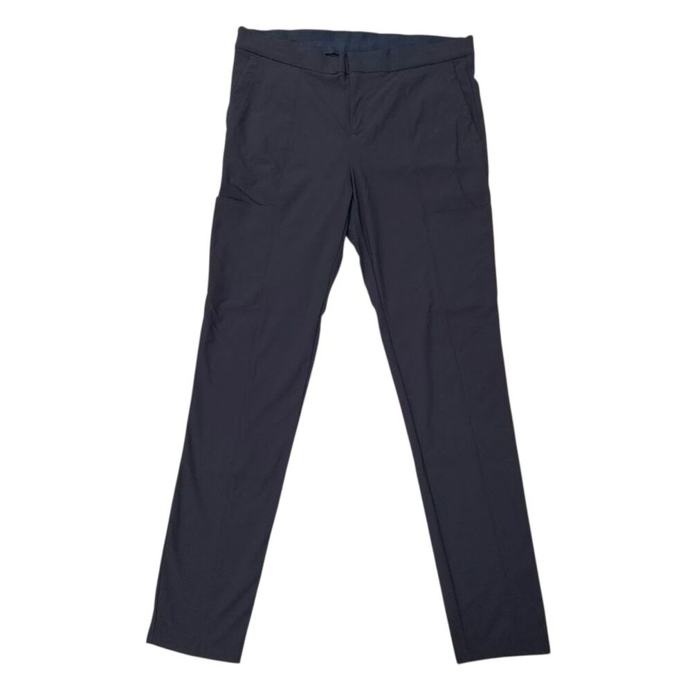 Athleta Womens 16 Tall Wander Stash Skinny Pant Dark Navy Nylon Stretch Athletic